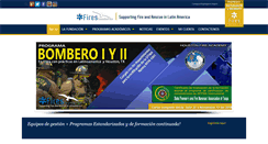 Desktop Screenshot of fundacionfires.org
